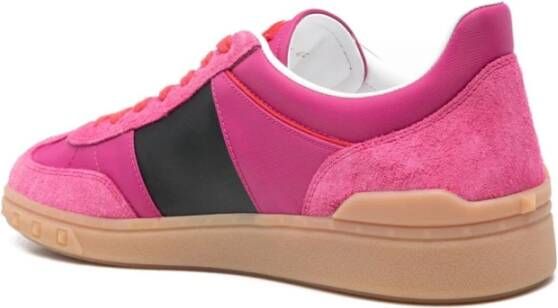 Valentino Garavani Roze Sneakers met VLogo Signature Versiering Pink Heren