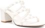 Valentino Garavani Slides Sandalen Zwart met Studs White Dames - Thumbnail 2