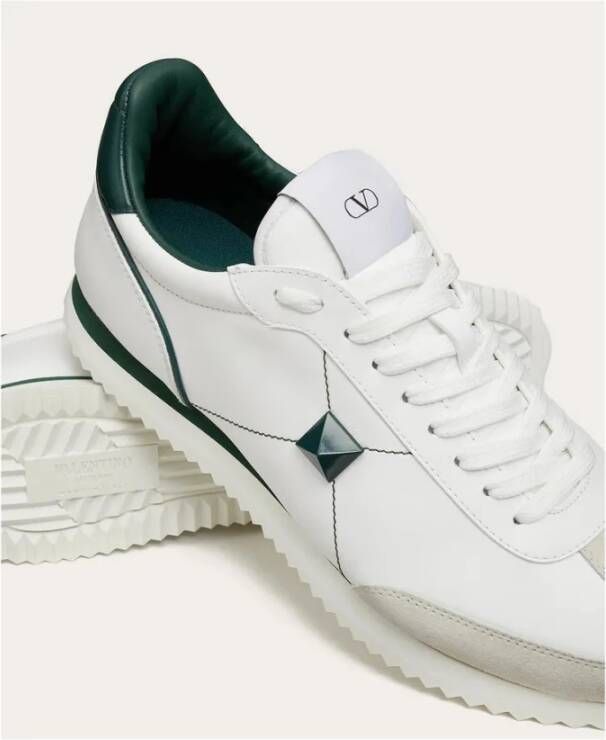 Valentino Garavani Stud Around Sneakers Wit Heren