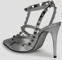 Valentino Garavani Rockstud Hakken Herfst-Winter 2024 Vrouwen Gray Dames - Thumbnail 4