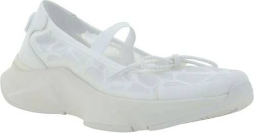 Valentino Garavani Sportieve Ballerina met VLogo Details White Dames