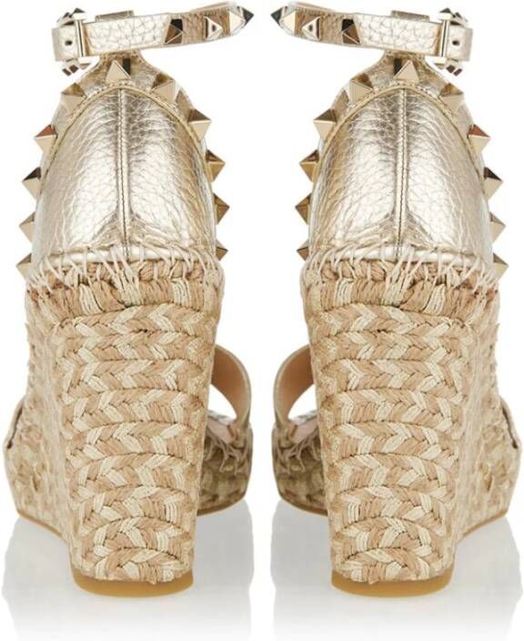 Valentino Garavani Stijlvolle Espadrilles voor Zomeroutfits Beige Dames