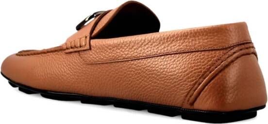 Valentino Garavani Stijlvolle Loafers met Uniek Design Brown Heren