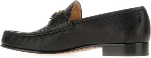 Valentino Garavani Stijlvolle Loafers voor Mannen Black Heren