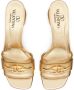 Valentino Garavani Stijlvolle Mules met Uniek Design Yellow Dames - Thumbnail 4