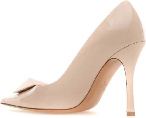 Valentino Garavani Stijlvolle Pumps met Uniek Design Beige Dames