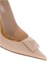 Valentino Garavani Stijlvolle Pumps met Uniek Design Beige Dames - Thumbnail 4