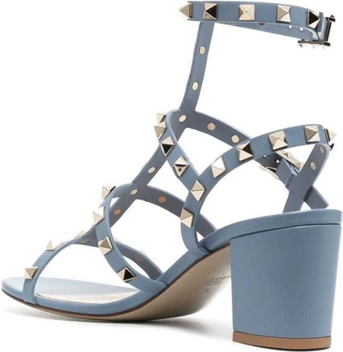 Valentino Garavani Stijlvolle Sandalen met Uniek Ontwerp Blue Dames