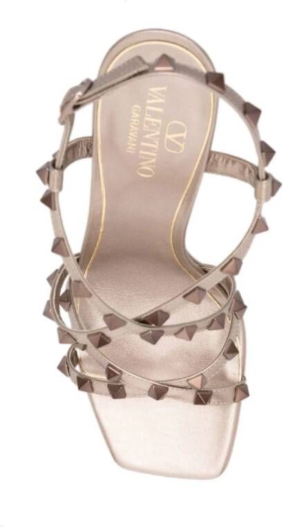 Valentino Garavani Stijlvolle Sandalen voor Zomerse Look Beige Dames