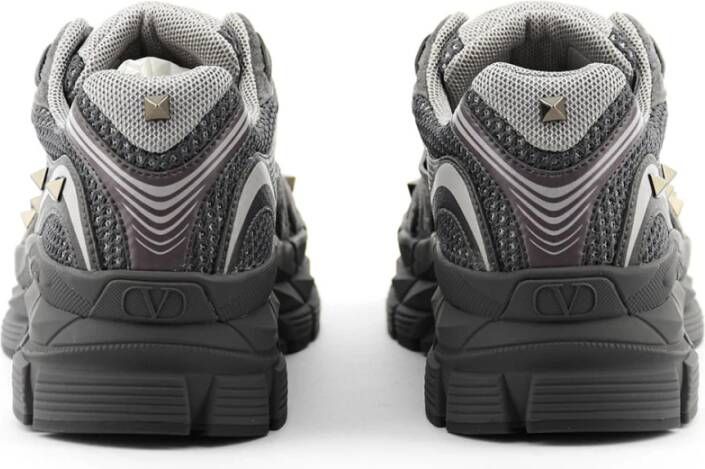 Valentino Garavani Stijlvolle Sneakers met Uniek Ontwerp Gray Heren