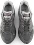 Valentino Garavani Grijze Mesh en Suede Sneakers met Studs Gray Heren - Thumbnail 4