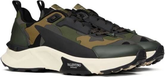 Valentino Garavani Stijlvolle Sneakers voor Modebewuste Individuen Green Heren