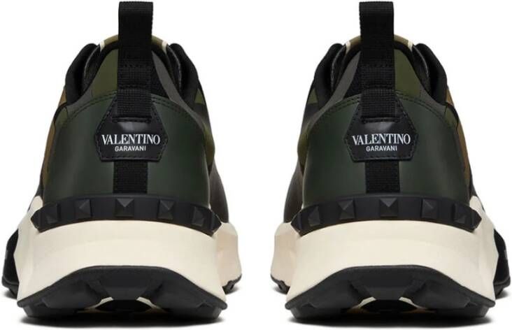 Valentino Garavani Stijlvolle Sneakers voor Modebewuste Individuen Green Heren