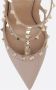 Valentino Garavani Stiletto Slingback in poederroze Pink Dames - Thumbnail 3