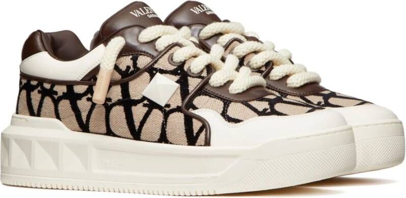 Valentino Garavani Stud XL Low-Top Sneakers Multicolor Heren