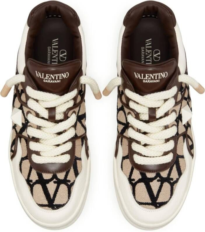 Valentino Garavani Stud XL Low-Top Sneakers Multicolor Heren