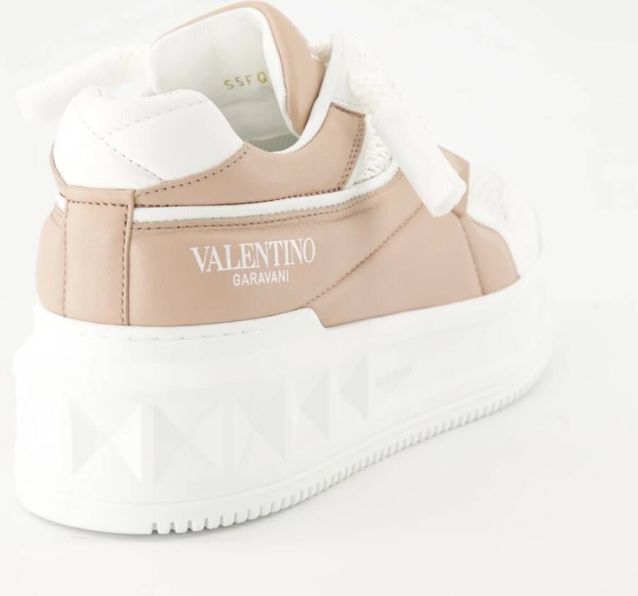 Valentino Garavani Stud XL Manden in Roze Leer Pink Dames