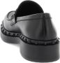 Valentino Garavani Studded Leather Loafers Black Heren - Thumbnail 2