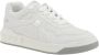 Valentino Garavani Studded Leren Sneakers met reliëf details White Heren - Thumbnail 2