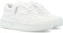 Valentino Garavani Studded Leren Sneakers White Dames - Thumbnail 2