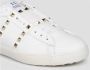 Valentino Garavani Open Rockstud Untitled Leren Sneakers White Heren - Thumbnail 3