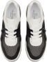 Valentino Garavani Studded Mesh en Nappa Leren Sneakers Black Heren - Thumbnail 2