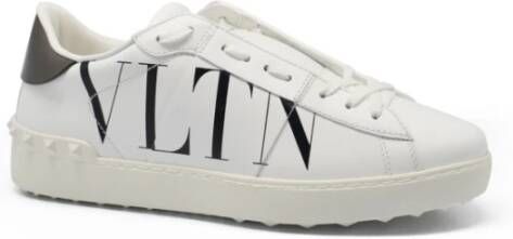 Valentino Garavani Studded Open Model Sneakers White Heren