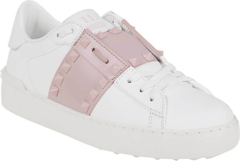 Valentino Garavani Studded Open Sneakers White Dames