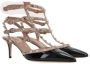 Valentino Garavani Studded Slingback Heels Black Dames - Thumbnail 4