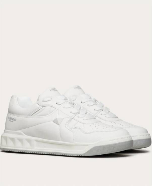 Valentino Garavani Studded Sneakers White Heren