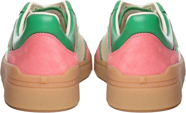 Valentino Garavani Suède sneakers met VLogo-detail Multicolor Dames