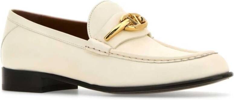 Valentino Garavani The Blond Edition Leren Loafers Beige Dames