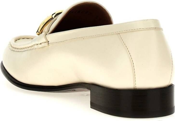 Valentino Garavani The Blond Edition Leren Loafers Beige Dames