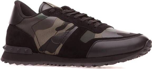 Valentino Garavani Trendy Sneakers met Unieke Stijl Black Heren