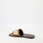 Valentino Garavani Viva Superstar Leren Sandalen Brown Heren - Thumbnail 3