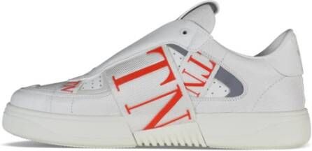 Valentino Garavani Vl7N Witte Leren Sneakers White Heren