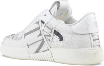 Valentino Garavani Vl7N Witte Leren Sneakers White Heren