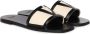 Valentino Garavani VLogo Detail Instap Sandalen Wit Zwart Black Dames - Thumbnail 2