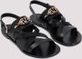 Valentino Garavani VLogo Gate Sandalen in Zwart Black Dames - Thumbnail 2