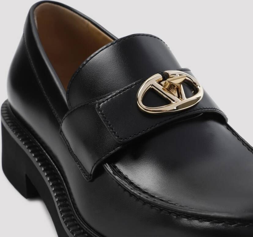 Valentino Garavani VLogo Loafer Locker Black Dames