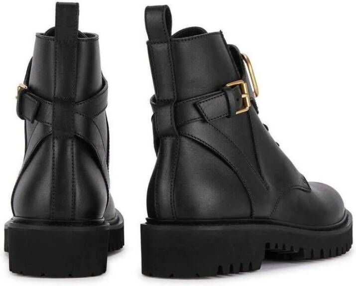 Valentino Garavani VLogo Signature Combat Boots Zwart Dames