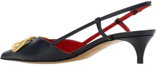 Valentino Garavani VLogo Slingback Pumps Black Dames