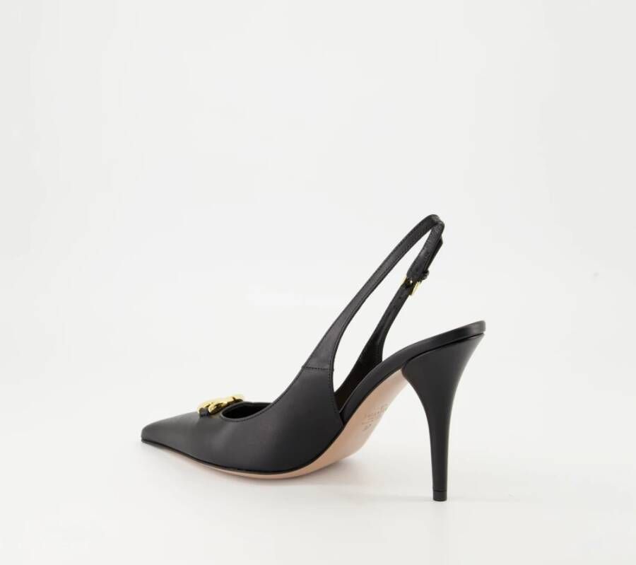 Valentino Garavani VLogo The Bold Leren Pumps Black Dames