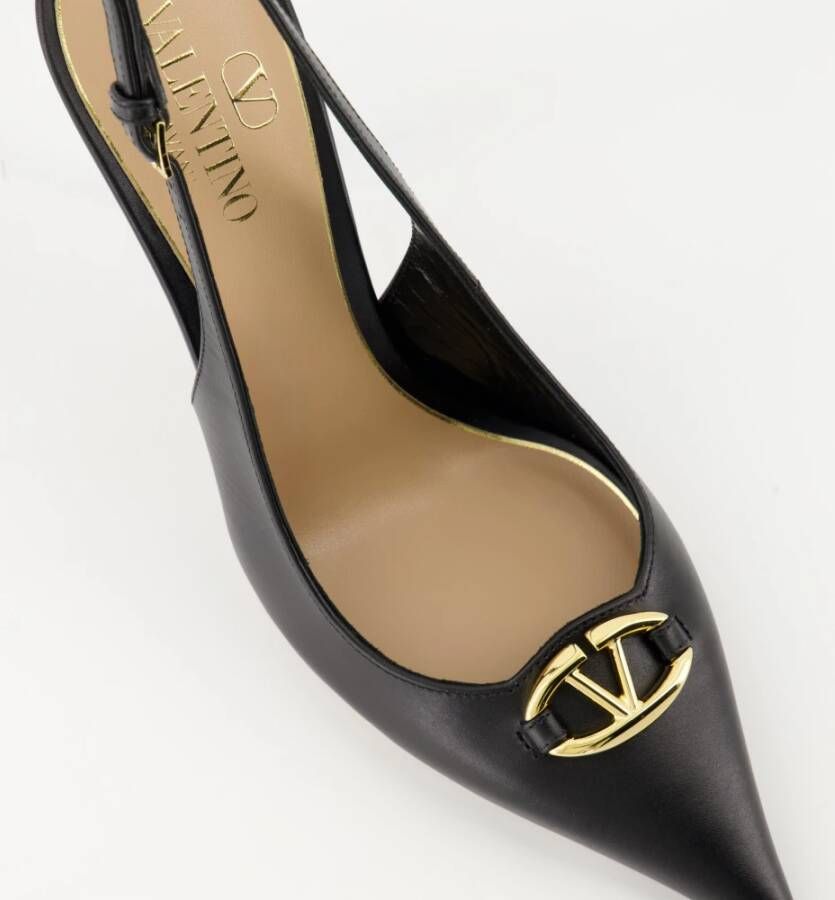 Valentino Garavani VLogo The Bold Leren Pumps Black Dames