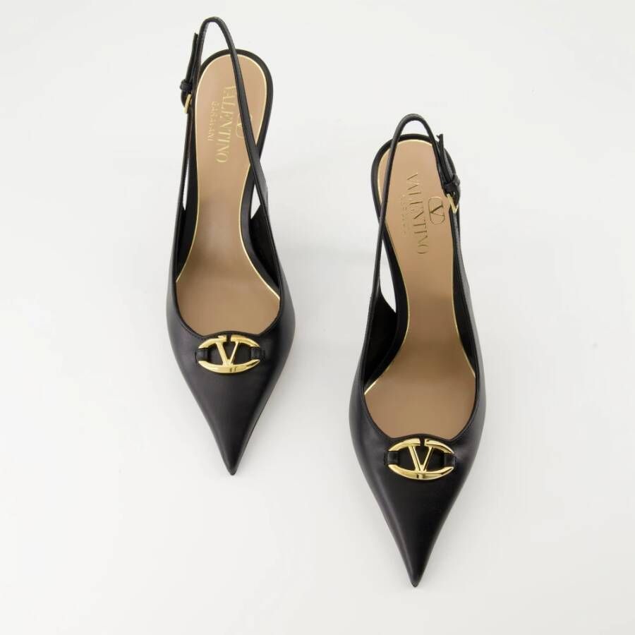 Valentino Garavani VLogo The Bold Leren Pumps Black Dames