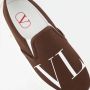 Valentino Garavani Vltn Print Slip-On Sneakers Brown Heren - Thumbnail 6