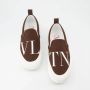 Valentino Garavani Vltn Print Slip-On Sneakers Brown Heren - Thumbnail 7