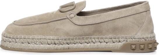 Valentino Garavani Vrijetijdsstroom Espadrilles Woestijn Beige Heren