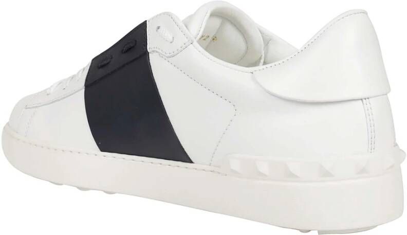 Valentino Garavani Wit Marine Open Sneaker White Heren