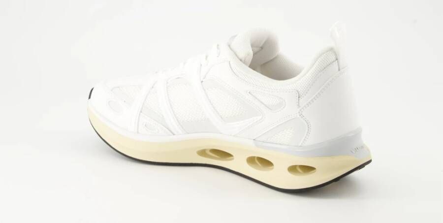 Valentino Garavani Witte Leren Sneakers Easyjog Collectie White Heren